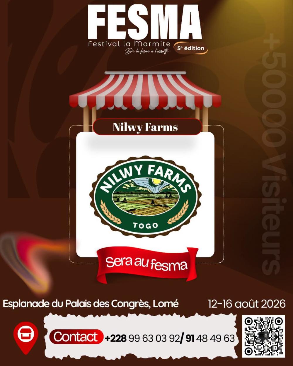 Nilwy Farms débarque au FESMA