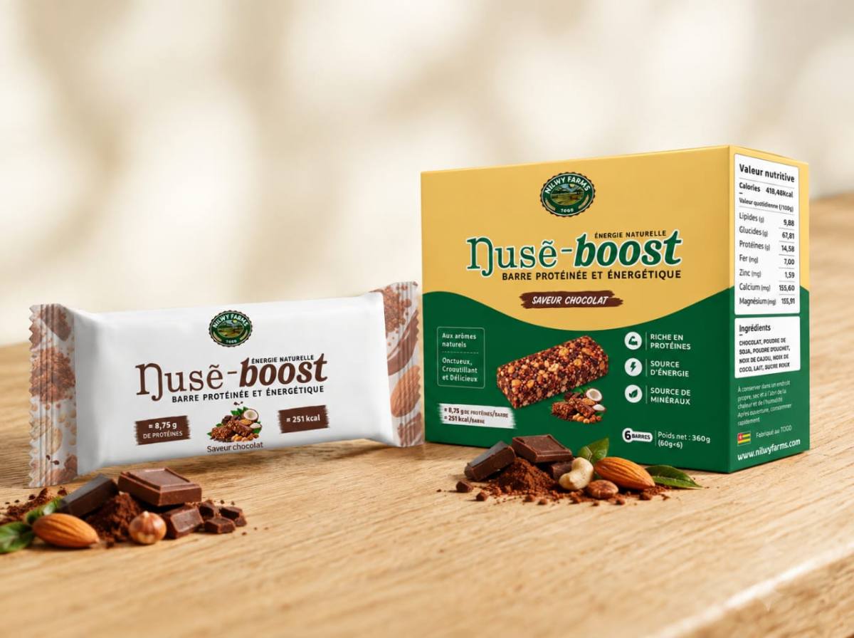 Nusé-Boost (Barre Protéinée energétique) “saveur chocolat”