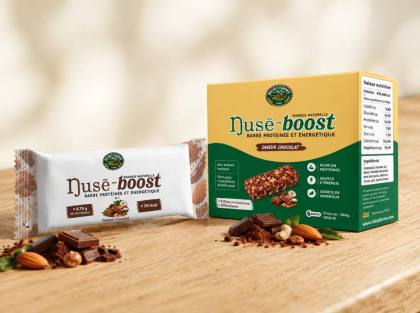 Nusé-Boost (Barre Protéinée energétique) “saveur chocolat”