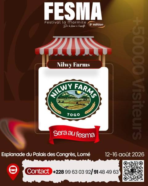 Nilwy Farms débarque au FESMA